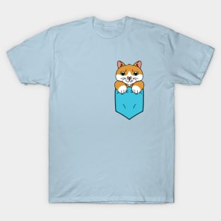 Cute Cat in the Pocket T-Shirt